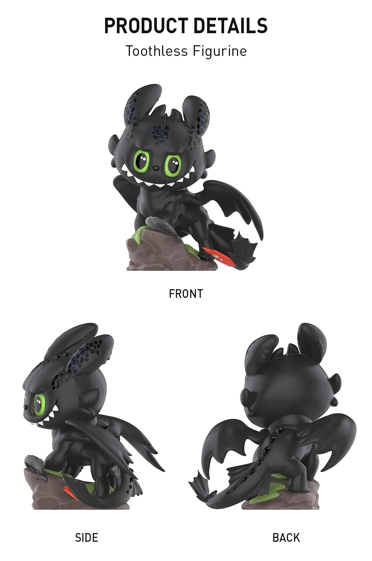 THE MONSTERS LABUBU How to Train Your Dragon Figurine